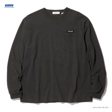 RADIALL FLAGS - CREW NECK POCKET T-SHIRT L/S (INK BLACK) RAD19AWCUT020画像