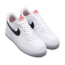 NIKE AIR FORCE 1 '07 R WHITE/BLACK-LIGHT BONE-EMBER GLOW CK0806-100画像