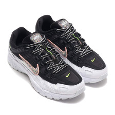 NIKE W P-6000 SE BLACK/MULTI-COLOR-WHITE-CORAL STARDUST CJ9585-001画像