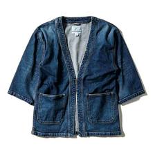 CRIMIE BORN AGAINST STRETCH SELVEDGE GARAGE USED HAPPI JACKET CRA1-BA1N-JK02画像
