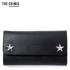 CRIMIE STAR STUDS BIKER TRAVEL WALLET CRA1-WBA1-WB02画像
