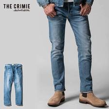 CRIMIE BORN FREE 2 STRETCH SELVEDGE CALIFORNIA USED SLIM STRAIGHT JEANS CRA1-BF2N-PT03画像