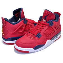 NIKE AIR JORDAN 4 RETRO SE FIBA gym red/obsidian-white CI1184-617画像