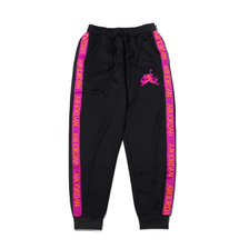 NIKE M J JM CLSC TRICOT WARMUP PANT BLACK/VIVID PURPLE CK2199-012画像