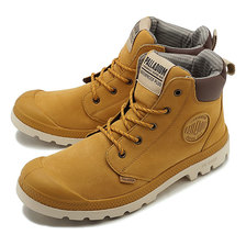 PALLADIUM PAMPA LITE+ CUFF WP L Amber Gold 76464画像