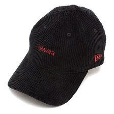 NEW ERA 9THIRTY CORDUROY CAP BLACK 12109052画像