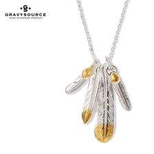 GRAVYSOURCE FEAHTER NECKLACE GS19-AAC01画像