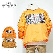 GRAVYSOURCE ALBUM BOA COACH JACKET GS19-AJK03画像