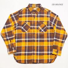 SUGAR CANE TWILL CHECK L/S WORK SHIRT SC28233画像