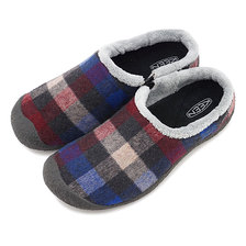 KEEN W HOWSER SLIDE Multi Plaid/Raven 1021848画像