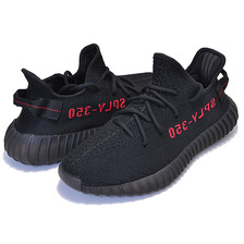 adidas YEEZY BOOST 350 V2 BRED CBLACK/CBLACK/RED CP9652画像