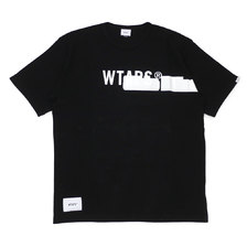 WTAPS 19AW SIDE EFFECT DESIGN SS TEE BLACK 192ATDT-CSM10画像