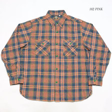 SUGAR CANE FICTION ROMANCE 5oz. LINING CHECK WORK SHIRT SC28285画像