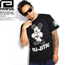 reversal Mickey Mouse JIU-JITSU TEE -BLACK- RVMKY14AW002画像