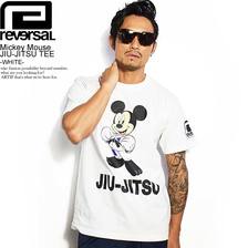 reversal &times; Disney Mickey Mouse JIU-JITSU TEE -WHITE- RVMKY14AW002画像