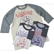 TOYS McCOY CROPPED RAGLAN TEE FELIX THE CAT "WILDCATS" TMC1944画像
