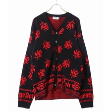 Black Eye Patch ROSE CARDIGAN BEPF19TP06画像