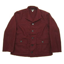 BLACK SIGN British School Melton Deep Sea Man Jacket BSFJ-19407B画像