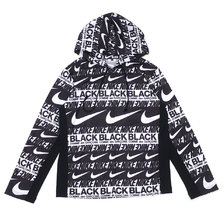 BLACK COMME des GARCONS &times; NIKE LOGO ZIP PARKA BLACK画像