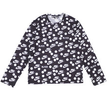 BLACK COMME des GARCONS &times; NIKE LOGO DOT L/S TEE BLACK画像