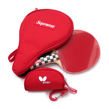 Supreme 19FW Butterfly Table Tennis Racket Set CHECKERBOARD画像