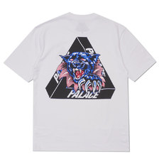 Palace Skateboards 19AW RIPPED T-SHIRT WHITE画像