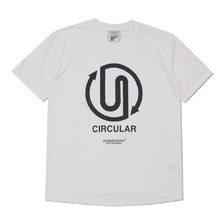 UNDERCOVER VOGUE FASHION'S NIGHT OUT 2019 CIRCULAR TEE WHITE画像