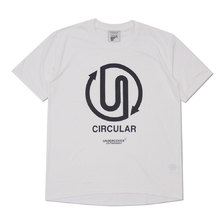 UNDERCOVER VOGUE FASHION'S NIGHT OUT 2019 CIRCULAR TEE WHITE画像