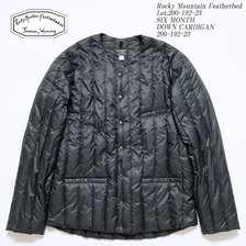 Rocky Mountain Featherbed Lot.200-192-23 SIX MONTH DOWN CARDIGAN画像