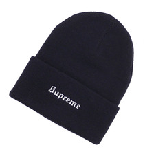 Supreme &times; BEN DAVIS 19FW Beanie DARK NAVY画像