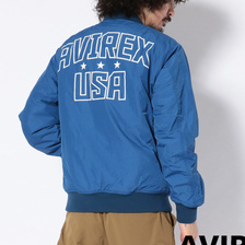 AVIREX THERMO NYLON STADIUM JACKET 6192167画像