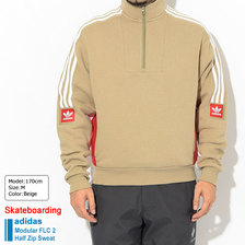 adidas Modular FLC 2 Half Zip Sweat Originals EC7334画像