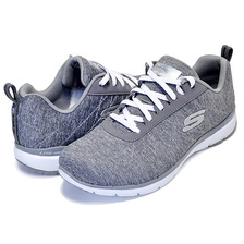 SKECHERS FLEX APPEAL 3.0 INSIDERS GRAY 13067画像