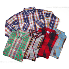 Huntsvill チェックネルシャツ 40624HV画像