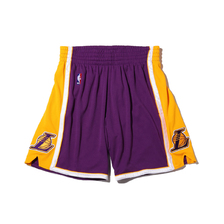 Mitchell & Ness AUTHENTIC SHORTS LOS ANGELES LAKERS 08-09 PURPLE ASHRGS18039画像