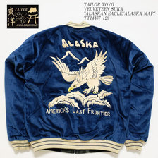 TAILOR TOYO VELVETEEN SUKA "ALASKAN EAGLE/ALASKA MAP" TT14467-128画像