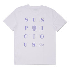 Suspicious Antwerp The Playground T-Shirt WHITExLAVENDER画像