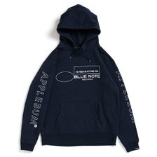 APPLEBUM &times; Blue Note Records WE'VE GOT JAZZ Sweat Parka NAVY画像