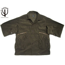 CORONA CS029-19-02 6 POCKET CORDUROY JAC SHIRT dark brown画像
