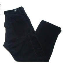 CORONA CP011-19-03 CORDUROY HALF O'ALLS black画像