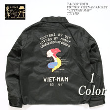 TAILOR TOYO COTTON VIETNAM JACKET "VIETNAM MAP" TT14469画像