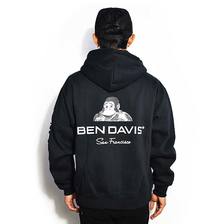 BEN DAVIS HEAVY SWEAT ZIP PARKA C-9780038画像