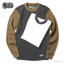 BLUCO 2PACK THERMAL SHIRTS -SETIN SLEEVE- C-PACK (IVO-CHL/BLK-CYT) OL-014-019画像