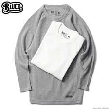 BLUCO 2PACK THERMAL SHIRTS -RAGLAN 4/5- A-PACK (IVO/ASH) OL-013-019画像