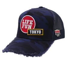 YOSHINORI KOTAKE DESIGN TOKYO 2020 CAMO MESH CAP NAVY画像