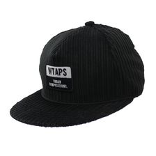 WTAPS 19AW MILITIA CAP.COTTON.CORDUROY BLACK 192HCDT-HT11画像