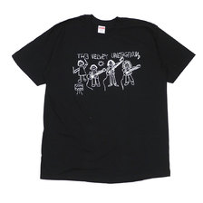 Supreme 19FW The Velvet Underground Drawing Tee BLACK画像