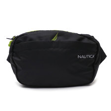 NAUTICA LOGO BELT BAG BLACK画像