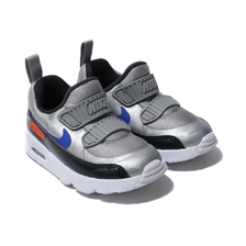 NIKE AIR MAX TINY 90 TD METALLIC SILVER/HYPER ROYAL-OFF NOIR 881924-017画像