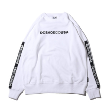 DC SHOES 19 SIDELINE CREW WHITE 5420J920-WHT画像